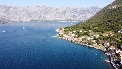 View of the Bay of Kotor