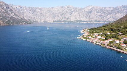 View of the Bay of Kotor