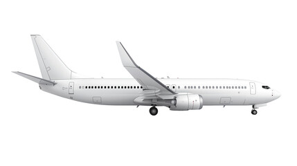 airplane isolated on white