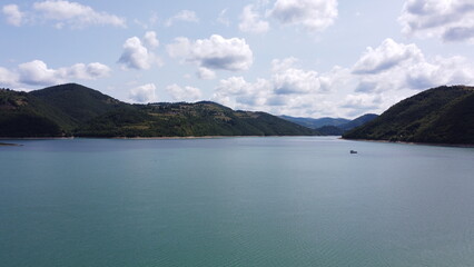 lake in the mountains