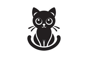 Cat silhouette vector Art & Illustration