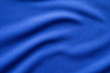 Blue sports clothing fabric football shirt jersey texture