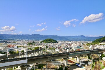 Fototapeta premium 福島駅・周辺・平面交差（福島県・福島市）