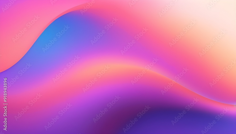 Poster a vibrant and dynamic abstract background with colorful waves. perfect for adding a pop of color and