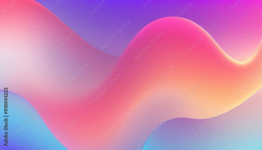 Poster a vibrant and dynamic abstract background with colorful waves. perfect for adding a pop of color and