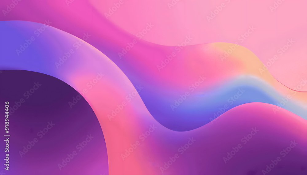 Poster a vibrant and dynamic abstract background with colorful waves. perfect for adding a pop of color and