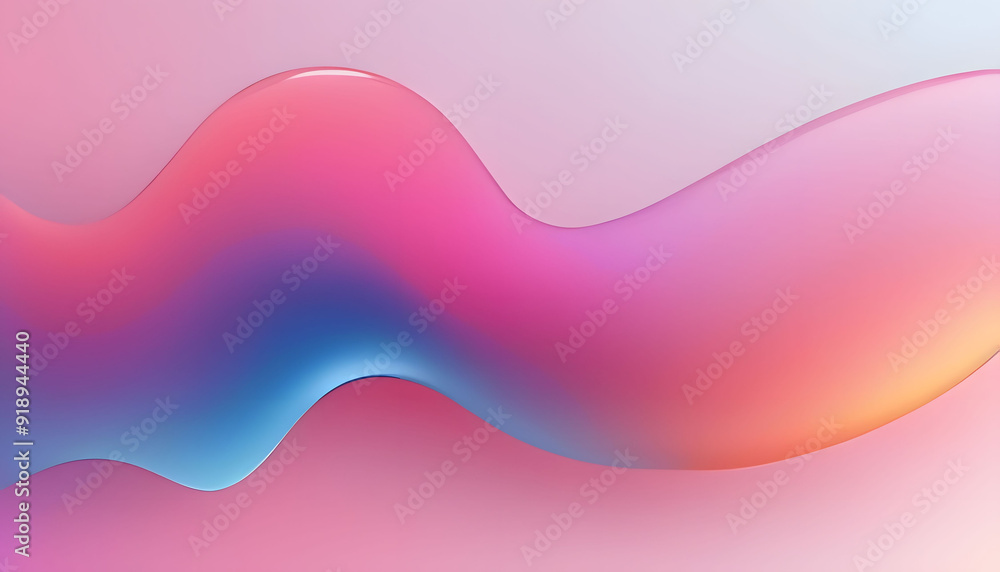 Poster a vibrant and dynamic abstract background with colorful waves. perfect for adding a pop of color and