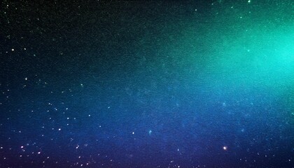 Nocturnal Neon: Blue and Jade Green Gradient Glow