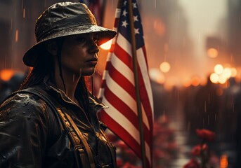 Commemoration of the Memorial Day holiday on the 29th of May United States of America