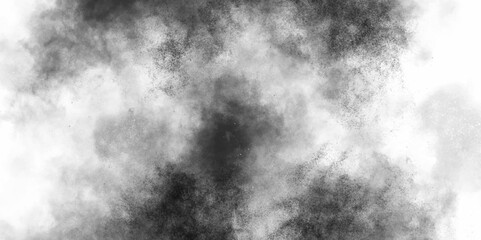 Abstract grey storm cloud texture. White dramatic smoke brush effect smoke swirls misty fog isolated, background. Gray grunge painted paper textured canvas for design watercolor scraped vector.	
