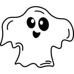 Ghost Doodle Line