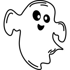 Ghost Doodle Line