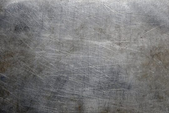 Scratched metal texture