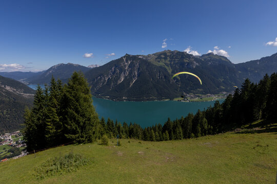 Paragliding am Achensee