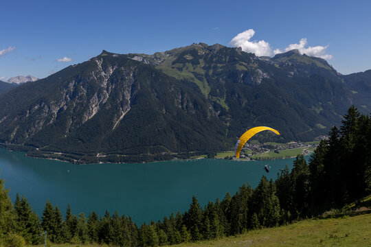 Paragliding am Achensee