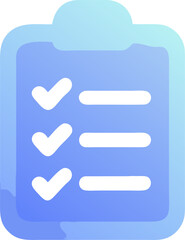 Obraz premium logo icon for todo checklist app, icon colored shapes gradient