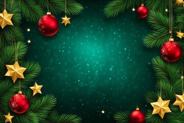 Christmas Day Composition Background Design 