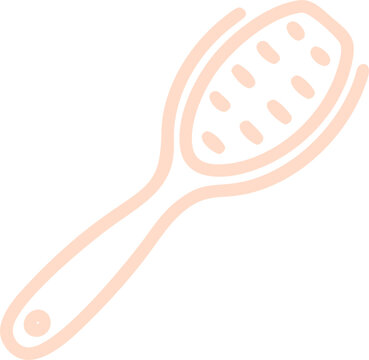 recommend clip art: hairbrush, icon outline