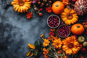 Website and Digital Advertising Design: A creative social media post for a fall cooking class