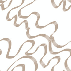 Chevrons pattern. Curves wallpaper. Angle brackets backdrop. Mosaic ornament. Folk background. Ethnic motif. Digital paper, textile print, web design, page fill, abstract. Seamless image. Vector art.