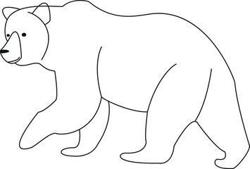 Illustration of a bear