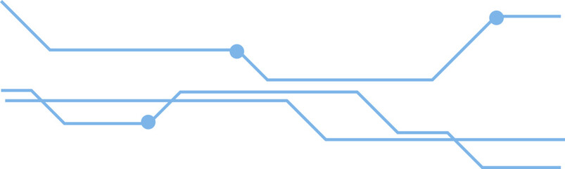 Fototapeta premium Line Tech Futuristic