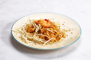 Pad thai - noodle with shrimps
