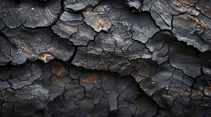 A depiction of nature's beauty emphasizes weathered materials in a deconstructive style.