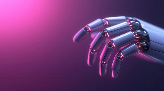 Intelligent algorithms matching expertise to positions front view demonstrating efficiency futuristic tone Complementary Color Schemeselective focus on foreground