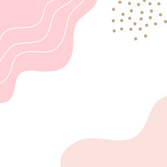 Colorful Memphis design background