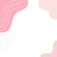 Colorful Memphis design background