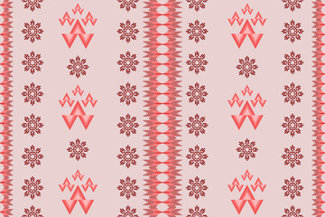 Ethnic Aztec abstract geometric boho traditional seamless pattern. Native fabric texture decorative oriental design for clothing, embroidery, ornament, element, border decor, decoration, wallpaper