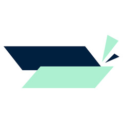 Sale offer banner with empty text space promotional business banner illustration on white