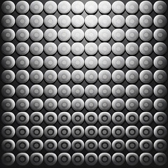 modern geometric design featuring a circular pattern with a retro-inspired color palette of orange, teal, and cream. Ideal for backgrounds, textiles, wallpapers, and digital projects that need a uniqu