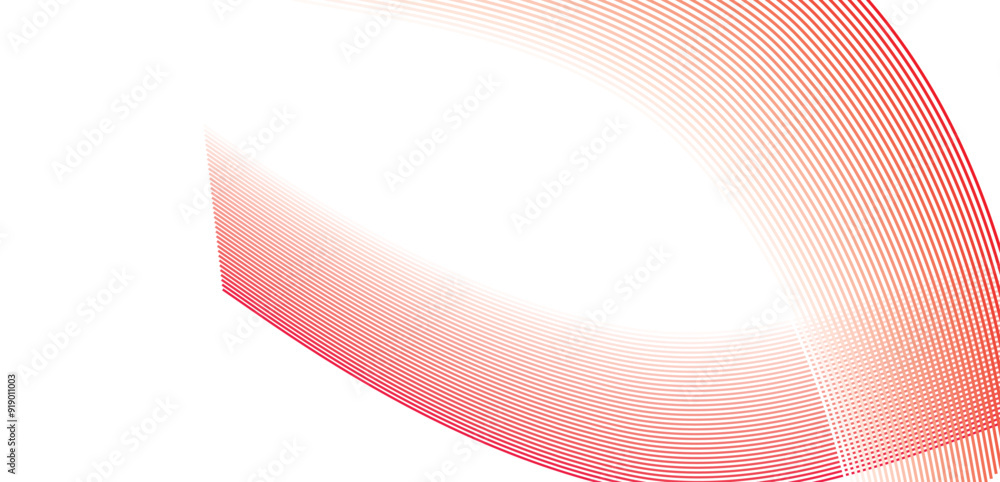 Poster wavy abstract stripes. vector illustration of the gray pattern of lines abstract background