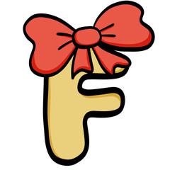 Uppercase Letter ABC Halloween illustration 