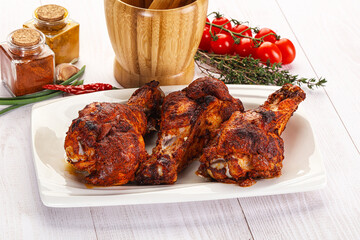 Indian tandoori turkey shoulder wing