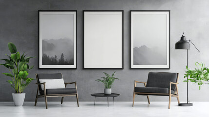 Display your images with a stylish and contemporary frame template. This blank canvas awaits your creative touch, allowing you to present your photographs or artwork in a visually appealing way.