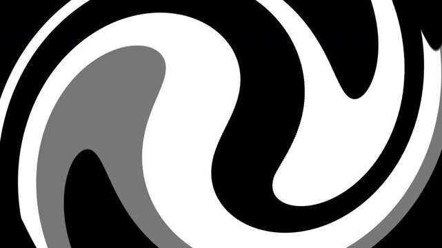 black and white abstract beat movement , animated energy background wave overlay effect seamless loop motion animation horizontal for screen or desktop