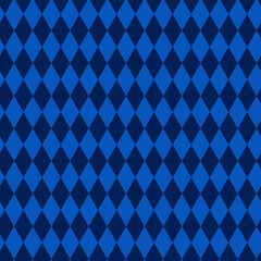 Oktoberfest traditional seamless pattern. Blue dark. Vector