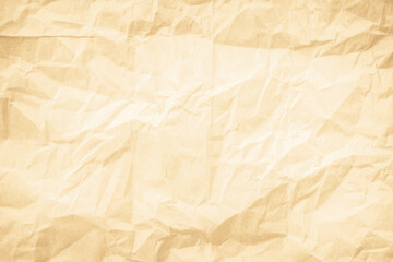 Obraz premium Crumpled brown paper texture. Abstract background and texture for design.