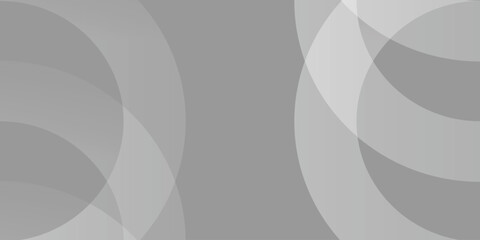 GRAY GRADIENT CIRCLE GEOMETRICAL SHAPE PATTERN ABSTRACT BACKGROUND FOR CORPORATE BUSINESS PRESENTATION VECTOR DESIGN 