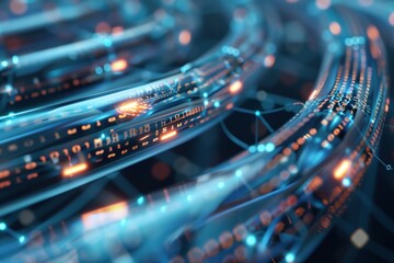 Network cable bundle for data transmission