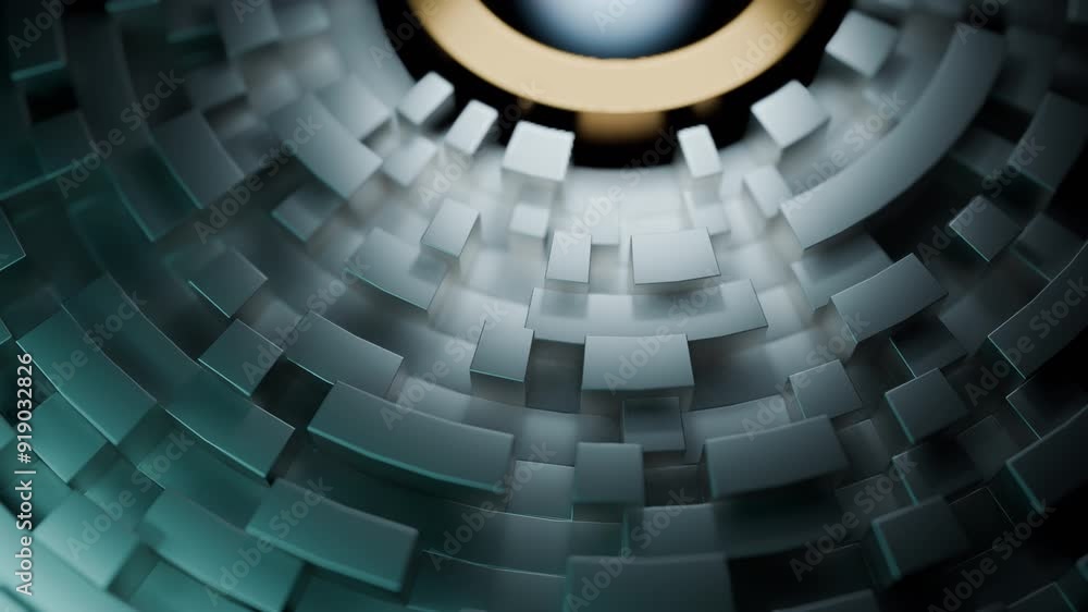 Poster abstract geometric design featuring circular elements and intriguing textures for artistry. design