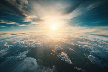 Guardian of the Globe: Surreal Ozone Layer Inspiring Climate Change Activism