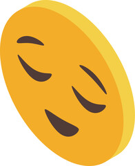 Bored emoji with eyes half closed, a common symbol for disinterest or lack of enthusiasm