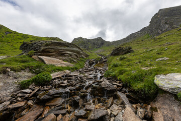 Bergpanorama auf dem Ahorn in den Zillertaler Alpen