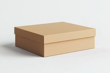 Paper Box Mockup A4 on isolated background created with Generative AI