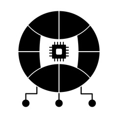 Artificial intelligence collection icon sets