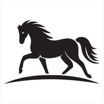 recommend clip art: horse silhouettes vector